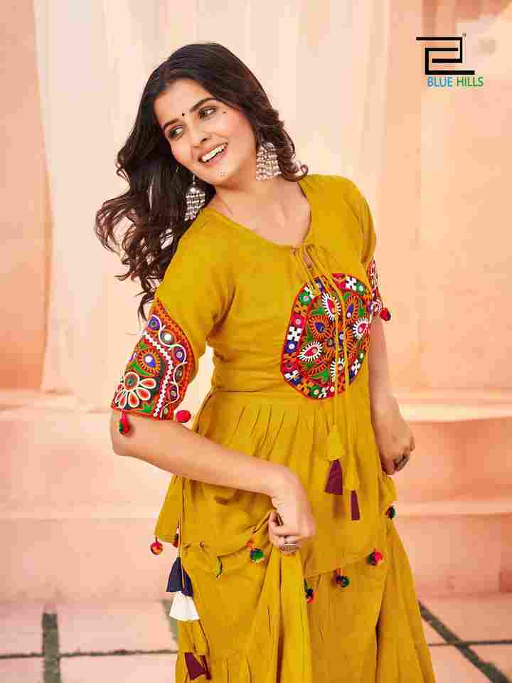 Dholida Luxe Yellow Ensemble