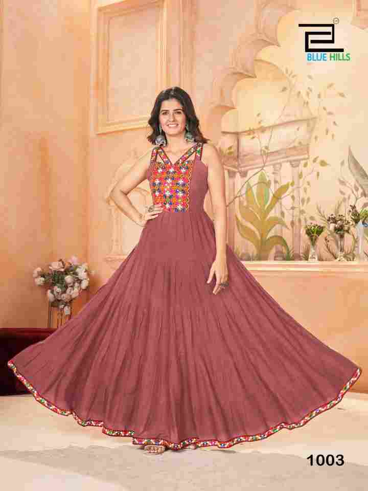 Ghumati Elegance Pink Gown