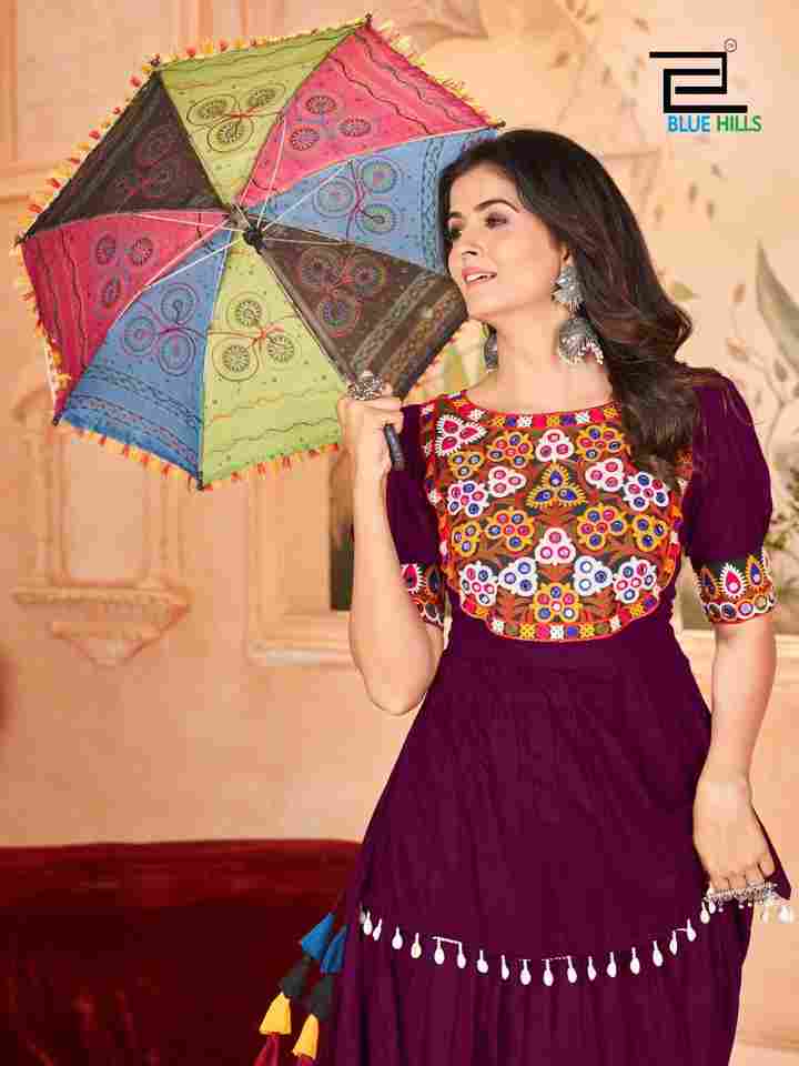 Jhamkudi Glamour Maroon