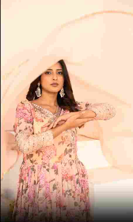 New Designer Party Wear Look Gown,Bottom and Dupatta in Embroidery Sequence Work