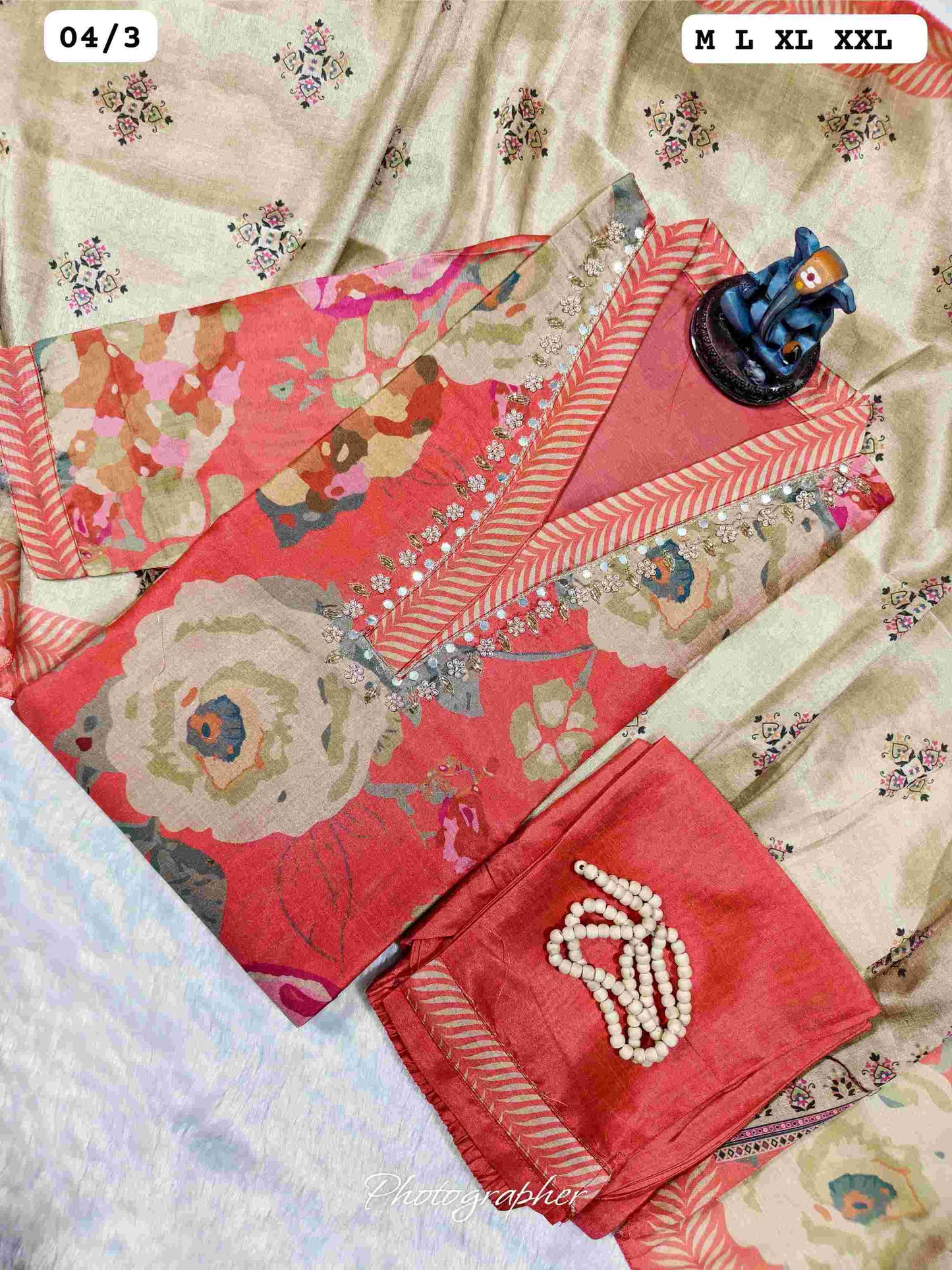 Fabric type heavy silk kurti