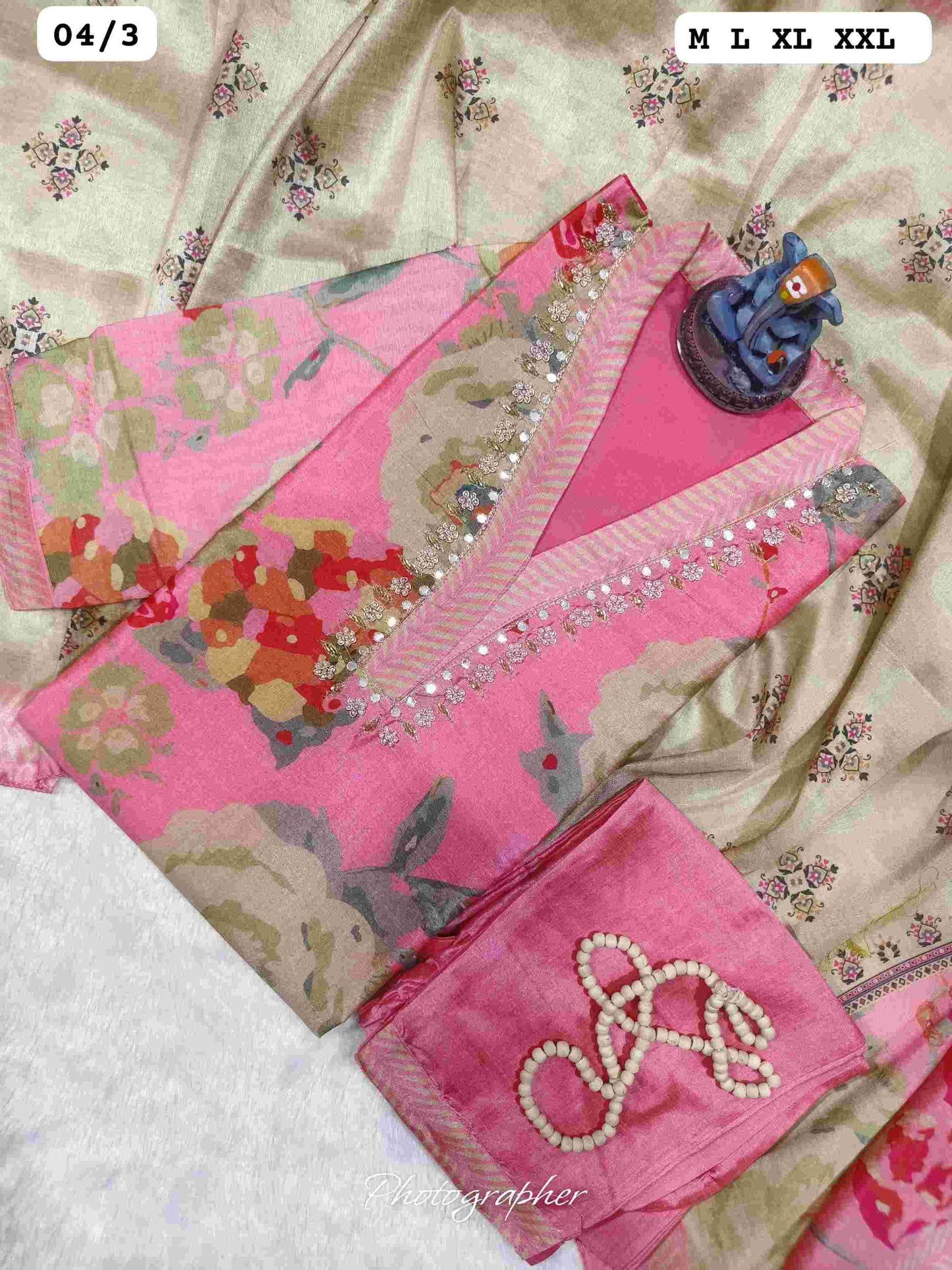Fabric type heavy silk kurti
