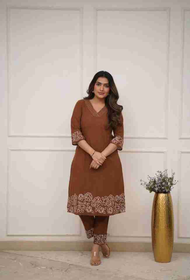 Kurti and Pant 39 With one Side Pocket