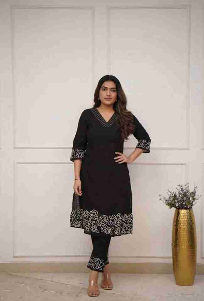 Kurti and Pant 39 With one Side Pocket