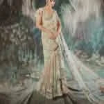 In A World Where She Would Have Wore Designer Western Outfit Saree - Cyber Fashion